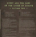 【中古】欧LP Benny Carter & Coleman Hawkins Benny And The Hawk On The Loose In Europe...