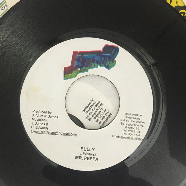 Other - 【中古】ジャマイカ7” Mr. Peppa Bully NONE Jam 2 Records /00080