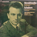 【中古】英LP Mendelssohn / Schubert - The P Symphony No. 4 In A Major Op. 90 (Italian...