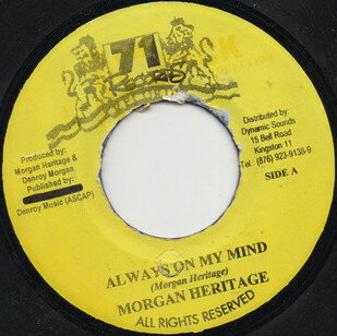 ・アーティスト Morgan Heritage ・タイトル Always On My Mind ・レーベル・型番 71 Records NONE ・フォーマット 7インチレコード ・コンディション(盤) 良い (VG+) ・コンディション(ジャケット) ・コンディション(帯) オビなし ・特記事項 サンプル画像です。実際の商品の画像ではありません 商品写真はバーコード/カタログ番号に対応したサンプル画像ですので、お送りする商品の画像ではありません。帯やライナーなどの付属品は、特記事項に記載されている場合のみ含まれます。プロモやカラーレコードなどの仕様についても、該当する場合のみ特記事項に記載しています。 【ご購入前に必ずご確認ください】 ・本店サイト(www.recordcity.jp)とは価格、送料が違います ・本店サイト、その他支店のオーダーとは同梱発送できません ・注文確定後に別の注文を頂いた場合、注文同士の同梱は致しかねます。 ・別倉庫から発送しているため、店頭受け渡しは対応しておりません ・一部商品は他の通販サイトでも販売しているため、ご注文のタイミングによっては商品のご用意ができない場合がございます。 ・土日祝日はお休みです 金曜・祝前日9時以降のご連絡またはご入金は、返答または発送が週明け・祝日明けに順次対応となります。 ・ご購入後のキャンセル不可 ご購入後のキャンセルはいかなる理由においてもお受けできません。ご了承の上、ご購入くださいませ。 ・日本郵便(ゆうパック/ゆうメール)によるお届けになります。 ・中古品であることをご理解ください 当ストアでは中古商品を主に販売しております。中古品であることをご理解の上ご購入ください。また、一部商品はRecordCityオンラインストアで試聴可能です。 ・返品について お客様のご都合による返品は一切承っておりません。 表記の内容と実際の商品に相違がある場合、また針飛び等で返品・返金をご希望される場合は、商品の到着後1週間以内にご連絡ください。商品の返送をこちらで確認後、キャンセル・返金を行います。 コンディションVG以下の商品は返品できません。プレイに影響のない表面のこすれ傷、プレス起因のノイズ盤は返品の対象外です。 【コンディション表記】 ・ほぼ新品(M-)(Like New) 完全な新品。未使用。当店ではほぼ使用しません ・非常に良い(EX)(Excellent) 中古盤として美品な状態。わずかな経年を感じるものの傷みを感じさせない、当店基準で最高の状態 ・良い(VG+)(Very Good Plus) 丁寧に扱われた中古品で、軽い使用感がみられる。 ・可(VG)(Acceptable) 使い込まれた中古品で、「良い」よりもさらに使用感がみられる。 ・悪い(VG-)(Bad) 状態が悪いアイテム。使用の保障はなく、再生不可、針飛び、目立つノイズがあるかもしれない。状態によるクレーム不可。返品不可。 ・非常に悪い(G)(Very Bad) 「悪い」よりさらに状態が悪いアイテム。使用の保障はなく、再生不可、針飛び、目立つノイズがあるかもしれない。状態によるクレーム不可。返品不可。 ・ジャンク(Fair)(Junk/Fair) 割れている、反っている、水ダメージがある、カビ、ジャケットが分離している、ひどい書き込み、ひどい擦れなど最低の状態。使用の保障はなく、再生不可、針飛び、目立つノイズがあるかもしれない。状態によるクレーム不可。返品不可。 ・ジャンク(Poor)(Junk/Poor) 割れている、反っている、水ダメージがある、カビ、ジャケットが分離している、ひどい書き込み、ひどい擦れなど最低の状態。使用の保障はなく、再生不可、針飛び、目立つノイズがあるかもしれない。状態によるクレーム不可。返品不可。
