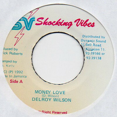 【中古】ジャマイカ7” Delroy Wilson Money Love NONE Shocking Vibes /00080 【中古】ジャマイカ7” Delroy Wilson Money Love NONE Shocking Vibes /00080