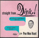 【中古】米4x7” Pee Wee Hunt Straight From Dixie! CCF203 Capitol Records /00240