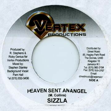 Artist Name: R - 【中古】ジャマイカ7” Sizzla / Ras Fraser Heaven Sent An Angel / Mama NONE Vertex Productions /00080