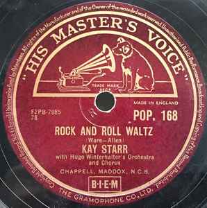 【中古】英78RPM/SP Kay Starr, Hugo Winterhalters Rock And Roll Waltz / Ive Changed My Mind A Thousan POP168 HIS MASTERS VOICE /00500