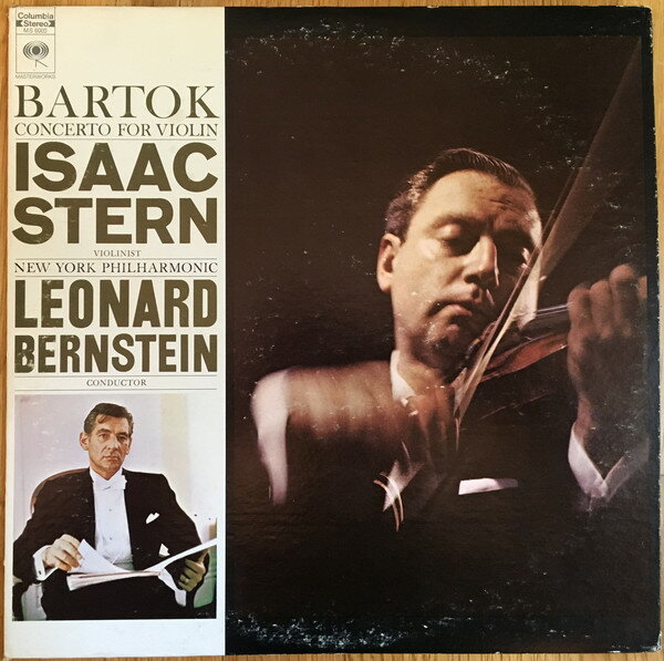【中古】米LP Bela Bartok, Isaac Stern, New Concerto For Violin MS6002 Columbia Masterworks /00260