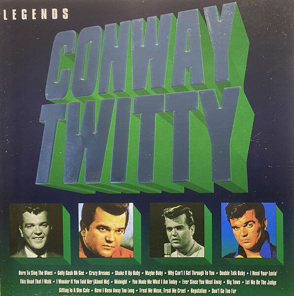 Artist Name: D - 【中古】CD Conway Twitty Legends - Conway Twitty LECD046 Wisepack, Legends /00110