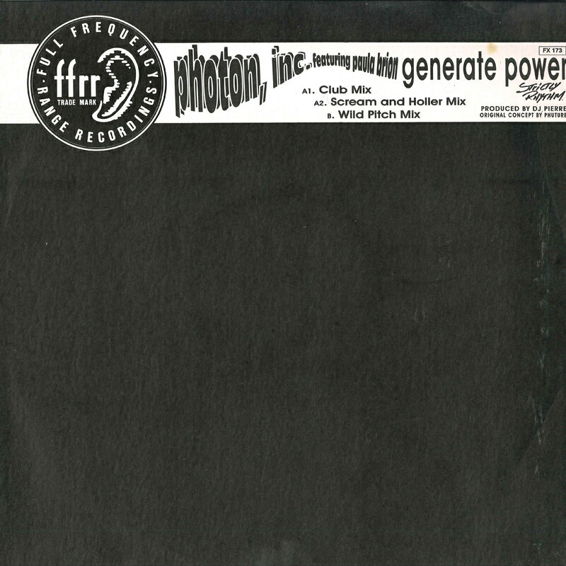 【中古】欧12” Photon Inc Generate Power FX173 FFRR /00260