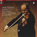 【中古】LP David Oistrakh, Orchestre Nati Beethoven: Violin Concerto In D Major Op. 61 EAC81077 ANGEL /00260