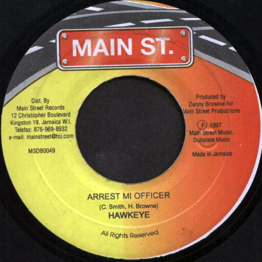 【中古】ジャマイカ7” Hawkeye Arrest Mi Officer MSDB0049 Main St. /00080 【中古】ジャマイカ7” Hawkeye Arrest Mi Officer MSDB0049 Main St. /00080