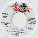 【中古】ジャマイカ7” Hawkeye Bad Man Nuh Spy NONE Monster Shack Music /00080