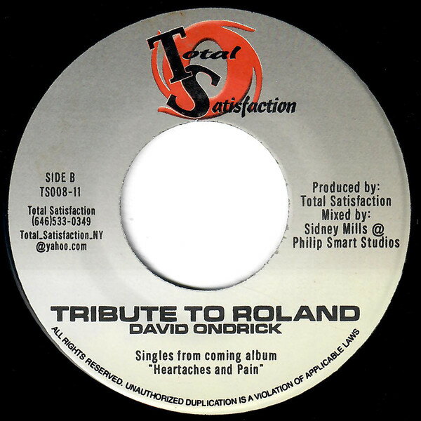 【中古】米7” Tony Curtis / Luciano Share My World / No More War TS040 Total Satisfaction /00080