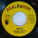 【中古】ジャマイカ7” Anthony Malvo & Junior Kelly Identify NONE Real Music /00080