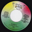 【中古】ジャマイカ7” QQ / Bongo Herman / Tony Green Poverty / Spiritual War NONE Frenz /0...