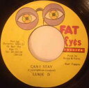 【中古】ジャマイカ7” Lukie D Can I Stay NONE Fat Eyes Records /00080
