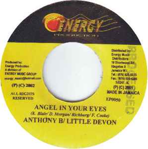 【中古】ジャマイカ7” Anthony B / Little Devon Angel In Your Eyes EP0050 Energy Production /00080 【中古】ジャマイカ7” Anthony B / Little Devon Angel In Your Eyes EP0050 Energy Production /00080