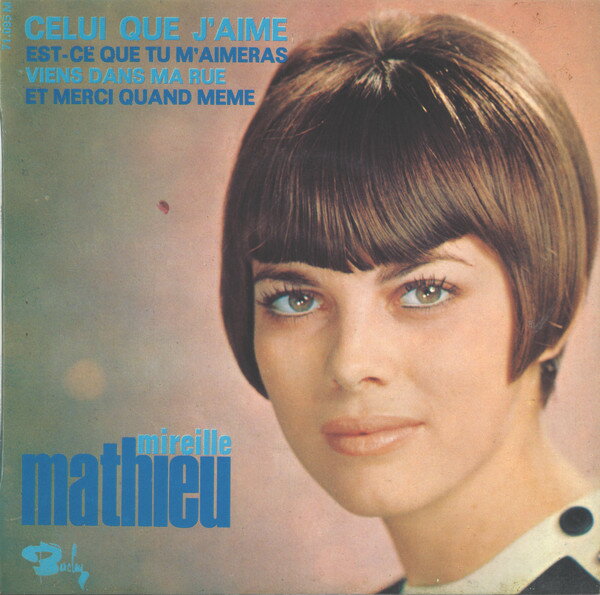 【中古】仏7” Mireille Mathieu Celui Que Jaime 71095 BARCLAY /00080