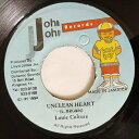 【中古】ジャマイカ7” Louie Culture Unclean Heart JJ022 John John Records /00080