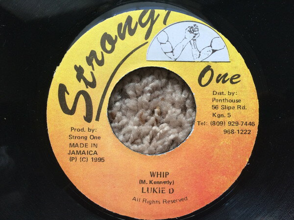 【中古】ジャマイカ7” Lukie D Whip NONE Strong One /00080
