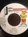 【中古】ジャマイカ7” Chuck Fender Glue NONE John John Records /00080