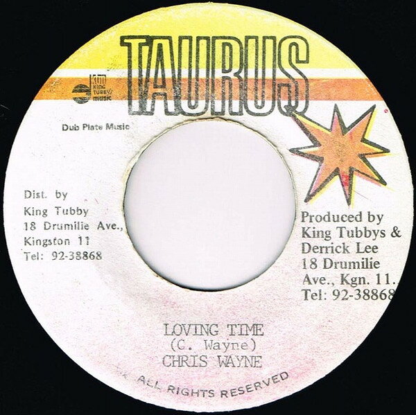 ジャマイカ7” Chris Wayne Loving Time NONE Taurus /00080