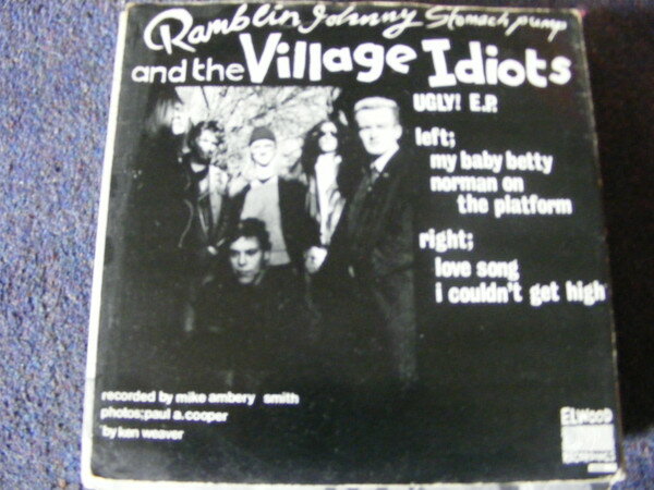 【中古】英7” Ramblin Johnny Stomachpump & T Ugly! E.P. GOOD1 Elwood Recordings /00080(2)