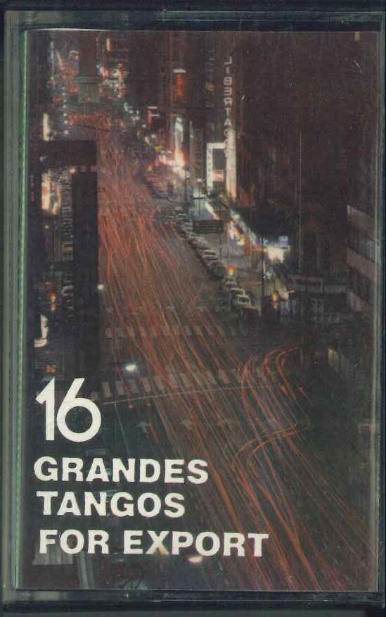 【中古】輸入Cassette Various 16 Grandes Tangos For Export TMS45198 RCA /00110