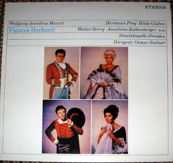 【中古】独LP Wolfgang Amadeus Mozart , Herm Figaros Hochzeit 825506 ETERNA /00260