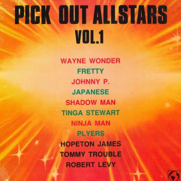 ・アーティスト Various ・タイトル Pickout All Stars Volume 1 ・レーベル・型番 Pickout PICLP02 ・フォーマット LPレコード ・コンディション(盤) ほぼ新品 (M-) ・コンディション(ジャケット) ほぼ新品 (M-) ・コンディション(帯) オビなし ・特記事項 【LP=M-　CVR=M- 未開封/seald】 サンプル画像です。実際の商品の画像ではありません 商品写真はバーコード/カタログ番号に対応したサンプル画像ですので、お送りする商品の画像ではありません。帯やライナーなどの付属品は、特記事項に記載されている場合のみ含まれます。プロモやカラーレコードなどの仕様についても、該当する場合のみ特記事項に記載しています。 【ご購入前に必ずご確認ください】 ・本店サイト(www.recordcity.jp)とは価格、送料が違います ・本店サイト、その他支店のオーダーとは同梱発送できません ・注文確定後に別の注文を頂いた場合、注文同士の同梱は致しかねます。 ・別倉庫から発送しているため、店頭受け渡しは対応しておりません ・一部商品は他の通販サイトでも販売しているため、ご注文のタイミングによっては商品のご用意ができない場合がございます。 ・土日祝日はお休みです 金曜・祝前日9時以降のご連絡またはご入金は、返答または発送が週明け・祝日明けに順次対応となります。 ・ご購入後のキャンセル不可 ご購入後のキャンセルはいかなる理由においてもお受けできません。ご了承の上、ご購入くださいませ。 ・日本郵便(ゆうパック/ゆうメール)によるお届けになります。 ・中古品であることをご理解ください 当ストアでは中古商品を主に販売しております。中古品であることをご理解の上ご購入ください。また、一部商品はRecordCityオンラインストアで試聴可能です。 ・返品について お客様のご都合による返品は一切承っておりません。 表記の内容と実際の商品に相違がある場合、また針飛び等で返品・返金をご希望される場合は、商品の到着後1週間以内にご連絡ください。商品の返送をこちらで確認後、キャンセル・返金を行います。 コンディションVG以下の商品は返品できません。プレイに影響のない表面のこすれ傷、プレス起因のノイズ盤は返品の対象外です。 【コンディション表記】 ・ほぼ新品(M-)(Like New) 完全な新品。未使用。当店ではほぼ使用しません ・非常に良い(EX)(Excellent) 中古盤として美品な状態。わずかな経年を感じるものの傷みを感じさせない、当店基準で最高の状態 ・良い(VG+)(Very Good Plus) 丁寧に扱われた中古品で、軽い使用感がみられる。 ・可(VG)(Acceptable) 使い込まれた中古品で、「良い」よりもさらに使用感がみられる。 ・悪い(VG-)(Bad) 状態が悪いアイテム。使用の保障はなく、再生不可、針飛び、目立つノイズがあるかもしれない。状態によるクレーム不可。返品不可。 ・非常に悪い(G)(Very Bad) 「悪い」よりさらに状態が悪いアイテム。使用の保障はなく、再生不可、針飛び、目立つノイズがあるかもしれない。状態によるクレーム不可。返品不可。 ・ジャンク(Fair)(Junk/Fair) 割れている、反っている、水ダメージがある、カビ、ジャケットが分離している、ひどい書き込み、ひどい擦れなど最低の状態。使用の保障はなく、再生不可、針飛び、目立つノイズがあるかもしれない。状態によるクレーム不可。返品不可。 ・ジャンク(Poor)(Junk/Poor) 割れている、反っている、水ダメージがある、カビ、ジャケットが分離している、ひどい書き込み、ひどい擦れなど最低の状態。使用の保障はなく、再生不可、針飛び、目立つノイズがあるかもしれない。状態によるクレーム不可。返品不可。
