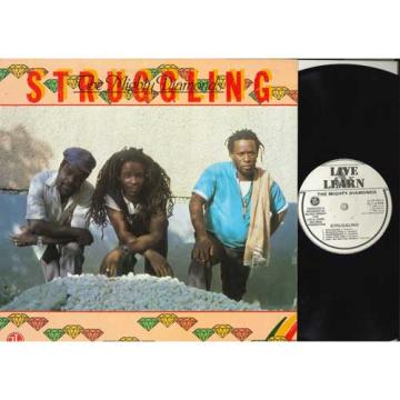 ・アーティスト Mighty Diamonds ・タイトル Struggling ・レーベル Live & Learn LLLP015 ・フォーマット LPレコード ・コンディション(盤) 良い (VG+) ・コンディション(ジャケット) 良い (VG+) ・コンディション(帯) オビなし ・特記事項 【LP=EX/SEW/stain　CVR=EX-/SSD 】 サンプル画像です。実際の商品の画像ではありません 商品写真はバーコード/カタログ番号に対応したサンプル画像ですので、お送りする商品の画像ではありません。帯やライナーなどの付属品は、特記事項に記載されている場合のみ含まれます。プロモやカラーレコードなどの仕様についても、該当する場合のみ特記事項に記載しています。 【ご購入前に必ずご確認ください】 ・本店サイト(www.recordcity.jp)とは価格、送料が違います ・本店サイト、その他支店のオーダーとは同梱発送できません ・別倉庫から発送しているため、店頭受け渡しは対応しておりません ・一部商品は他の通販サイトでも販売しているため、ご注文のタイミングによっては商品のご用意ができない場合がございます。 ・土日祝日はお休みです 金曜・祝前日9時以降のご連絡またはご入金は、返答または発送が週明け・祝日明けに順次対応となります。 ・ご購入後のキャンセル不可 ご購入後のキャンセルはいかなる理由においてもお受けできません。ご了承の上、ご購入くださいませ。 ・日本郵便(ゆうパック/ゆうメール)によるお届けになります。 ・中古品であることをご理解ください 当ストアではお客様よりお譲りいただいた中古商品を主に販売しております。中古品であることをご理解の上ご購入ください。また、一部商品はRecordCityオンラインストアで試聴可能です。 ・返品について お客様のご都合による返品は一切承っておりません。 表記の内容と実際の商品に相違がある場合、また針飛び等で返品・返金をご希望される場合は、商品の到着後1週間以内にご連絡ください。商品の返送をこちらで確認後、キャンセル・返金を行います。 コンディションVG以下の商品は返品できません。プレイに影響のない表面のこすれ傷、プレス起因のノイズ盤は返品の対象外です。 【コンディション表記】 ・ほぼ新品(M-)(Like New) 完全な新品。未使用。当店ではほぼ使用しません ・非常に良い(EX)(Excellent) 中古盤として美品な状態。わずかな経年を感じるものの傷みを感じさせない、当店基準で最高の状態 ・良い(VG+)(Very Good Plus) 丁寧に扱われた中古品で、軽い使用感がみられる。 ・可(VG)(Acceptable) 使い込まれた中古品で、「良い」よりもさらに使用感がみられる。 ・悪い(VG-)(Bad) 状態が悪いアイテム。使用の保障はなく、再生不可、針飛び、目立つノイズがあるかもしれない。状態によるクレーム不可。返品不可。 ・非常に悪い(G)(Very Bad) 「悪い」よりさらに状態が悪いアイテム。使用の保障はなく、再生不可、針飛び、目立つノイズがあるかもしれない。状態によるクレーム不可。返品不可。 ・ジャンク(Fair)(Junk/Fair) 割れている、反っている、水ダメージがある、カビ、ジャケットが分離している、ひどい書き込み、ひどい擦れなど最低の状態。使用の保障はなく、再生不可、針飛び、目立つノイズがあるかもしれない。状態によるクレーム不可。返品不可。 ・ジャンク(Poor)(Junk/Poor) 割れている、反っている、水ダメージがある、カビ、ジャケットが分離している、ひどい書き込み、ひどい擦れなど最低の状態。使用の保障はなく、再生不可、針飛び、目立つノイズがあるかもしれない。状態によるクレーム不可。返品不可。