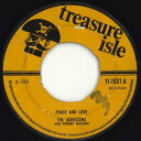 【中古】英7” The Jamaicans With Tommy McCoo Peace And Love TI7037 Treasure Isle /0005...