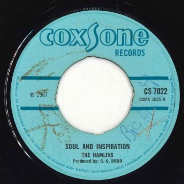 ・アーティスト The Hamlins / The Ethiopians ・タイトル Soul And Inspiration / Let's Get Togather ・レーベル・型番 Coxsone Records CS7022 ・フォ...