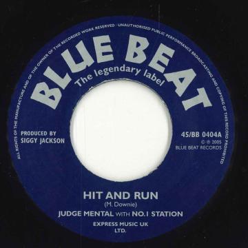 【中古】英7” Judge Mental (4) With No.1 St Hit And Run/Tan Tan Blue Beat 45/BB0404 Blue Beat /00050