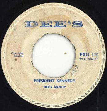 【中古】英7” Sir Dees Group / Theophilus Be President Kennedy / My Baby Left Me FXD115 Dees /00050 【中古】英7” Sir Dees Group / Theophilus Be President Kennedy / My Baby Left Me FXD115 Dees /00050