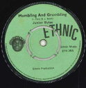 【中古】英7” Junior Byles / The Upsetters Mumbling And Grumbling / King Size Mumble E...