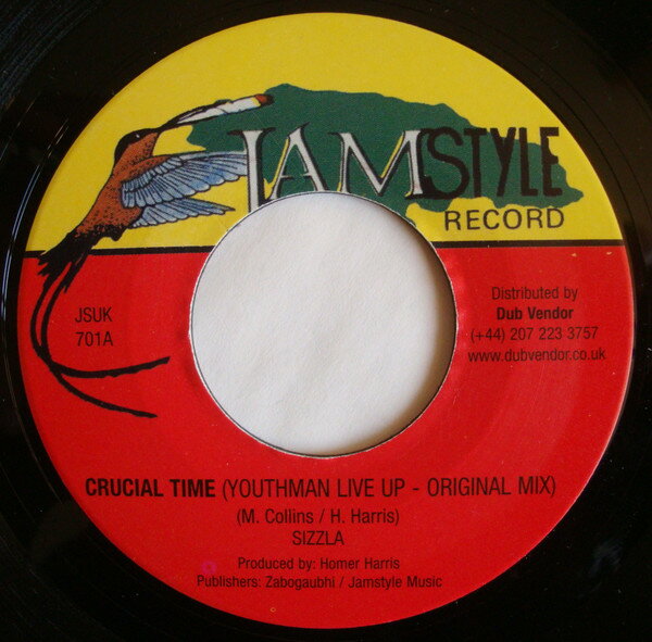 【中古】英7” Sizzla Crucial Time JSUK701 Jamstyle Records /00080