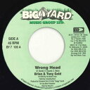 【中古】米7” Brian & Tony Gold Wrong Head BY7105 Big Yard Music Group /00080