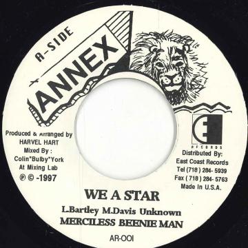 米7” Merciless / Beenie Man We A Star AR001 Annex /00080