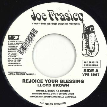 米7” Lloyd Brown Rejoice Your Blessing. VPS8967 Joe Frasier /00080