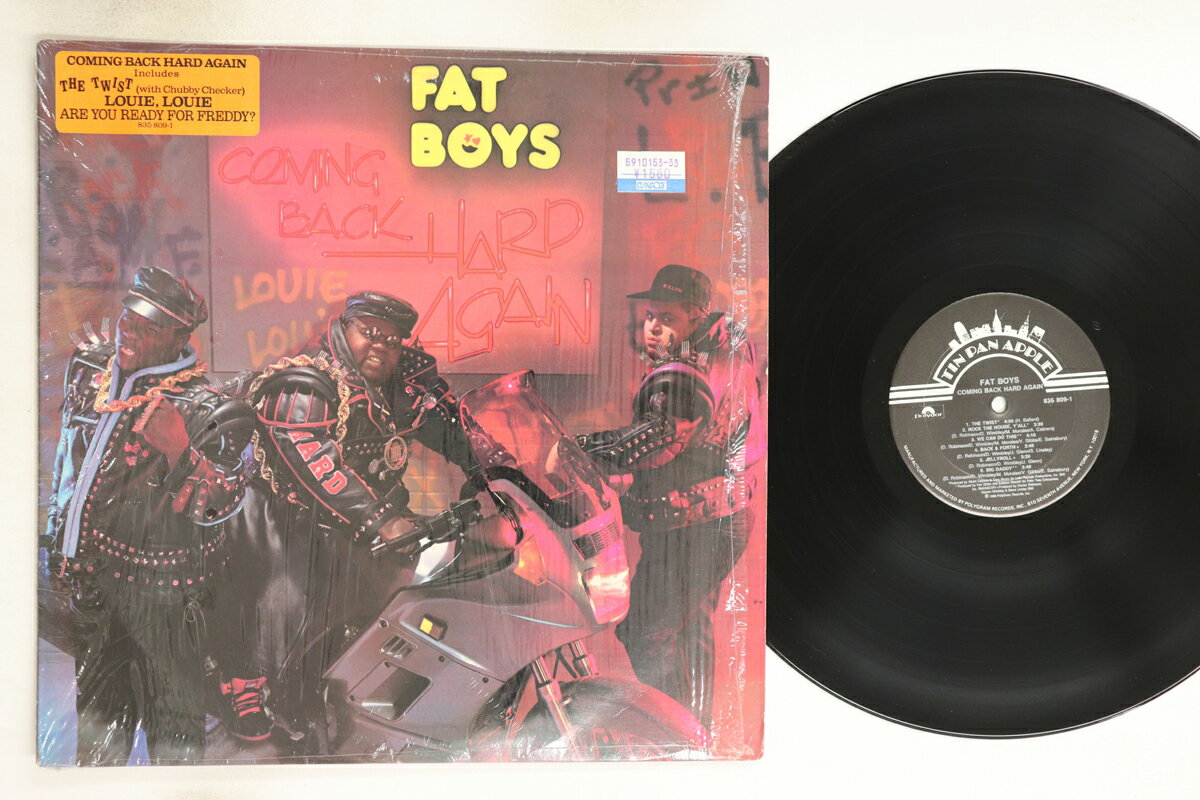 【中古】米LP Fat Boys Coming Back Hard Again 8358091 TIN PAN APPLE /00260