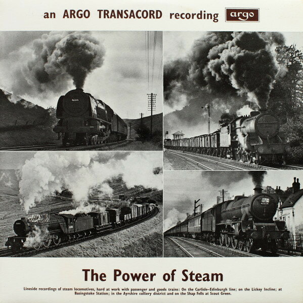 【中古】英LP No Artist The Power Of Steam DA7 Argo /00260