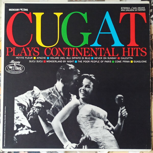 ����š���LP Xavier Cugat & His Orchestra Cugat Plays Continental Hits WC16...