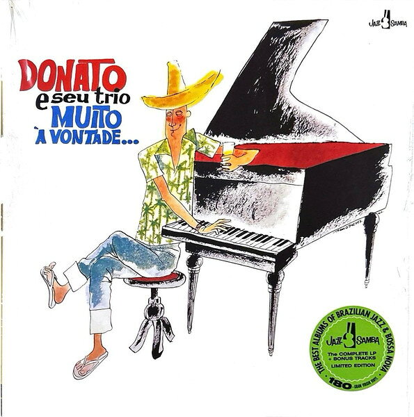 【新品】欧LP Joao Donato &amp; Seu Trio Muito A Vontade (-180g) 709112 JAZZ SAMBA 未開封 /00260
