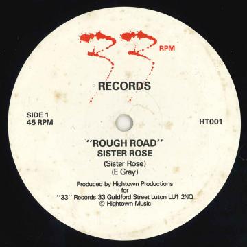【中古】英12” Sister Rose Rough Road HT001 33 Records /00250
