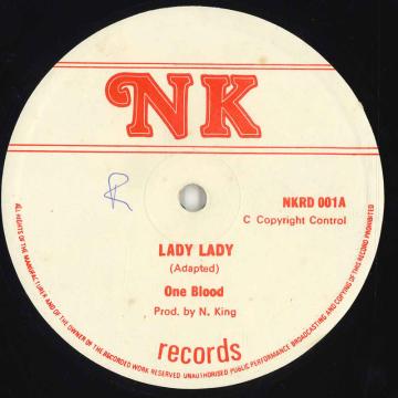 【中古】英12” One Blood Lady Lady NKRD001 NK Records /00250
