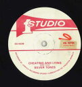 【中古】米12” Dennis Brown / The Silvertones No Man Is An Island / Cheating And Lying...