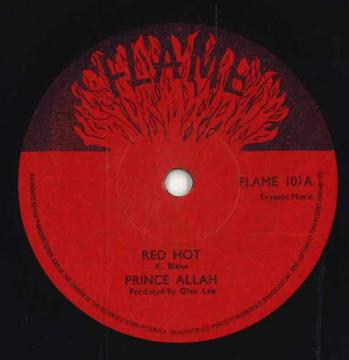 【中古】英7” Prince Alla Red Hot FLAME101 Flame /00080 【中古】英7” Prince Alla Red Hot FLAME101 Flame /00080