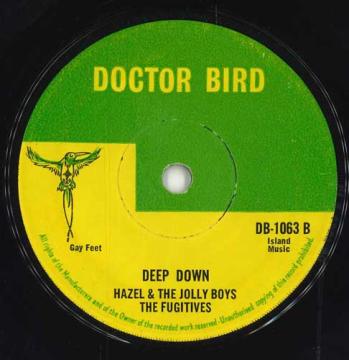 【中古】英7” Hazel Wright & The Jolly Boys Stop Them / Deep Down DB1063 Doctor Bird /00050 【中古】英7” Hazel Wright & The Jolly Boys Stop Them / Deep Down DB1063 Doctor Bird /00050