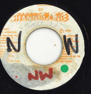 【中古】ジャマイカ7” Welton Irie Dread A The Foreinger none Channel One /00050