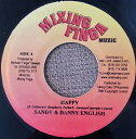 【中古】ジャマイカ7” Sandy (48) & Danny English Happy NONE Mixing Finga Muzic /00080