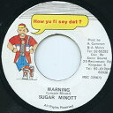 【中古】ジャマイカ7” Sugar Minott Warning MSC325673 HOW YU FI SEY DAT ? /00080